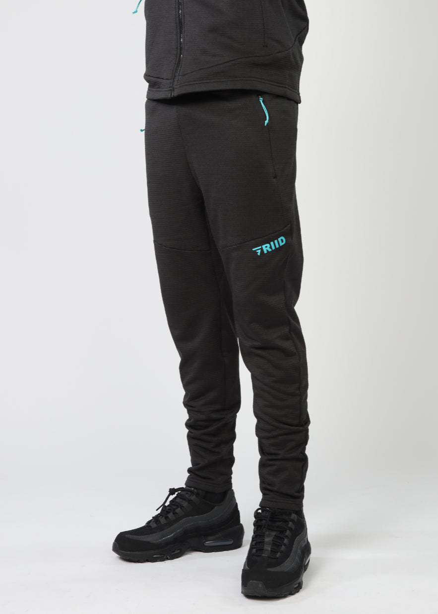 GRIID Radiant Hybrid Pant - Black/Fresh Blue