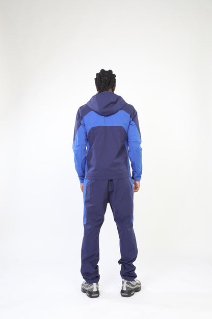 Ridge Jacket - Deep Navy/Midnight Blue/Orange