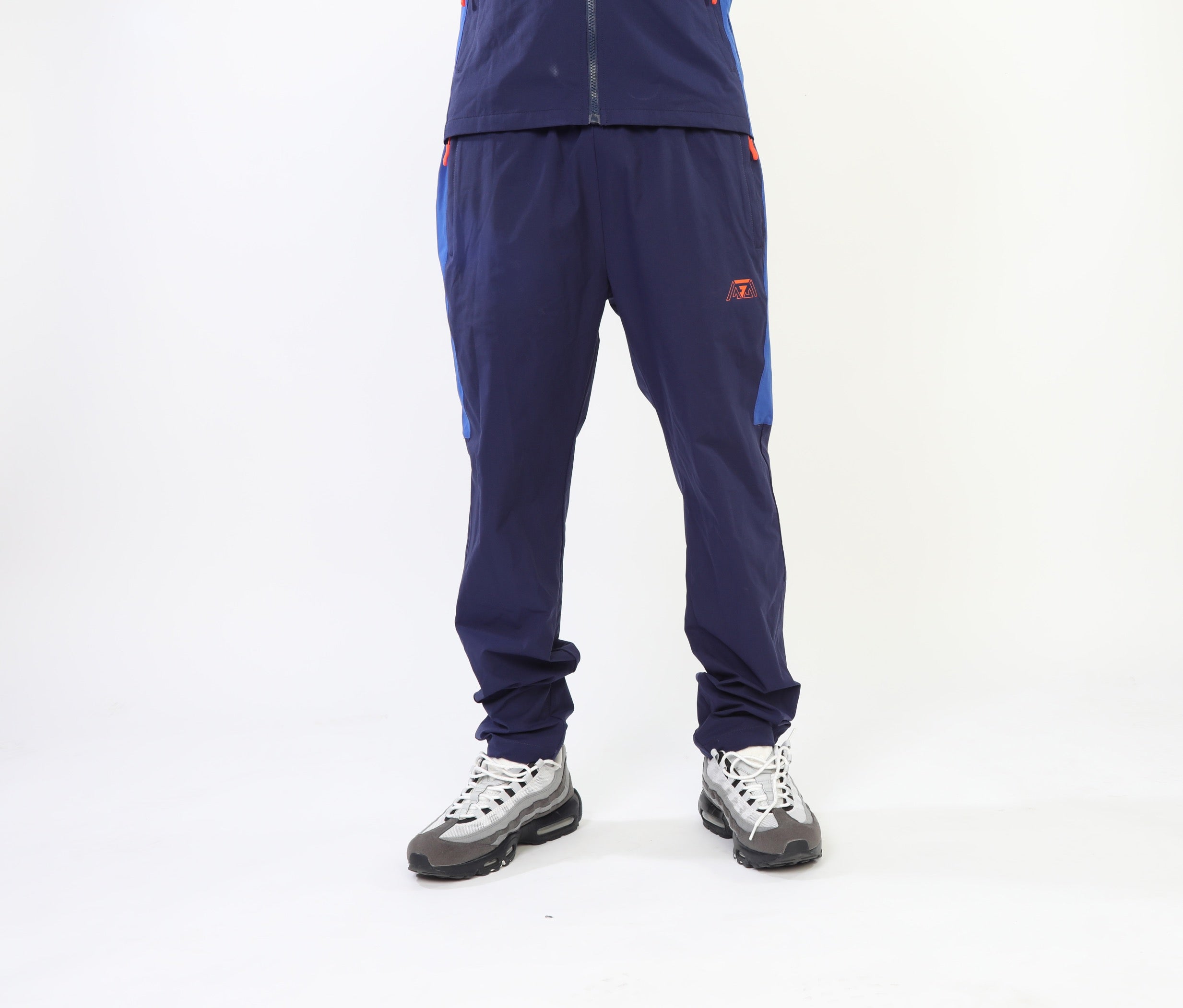 GRIID Ridge Pant - Deep Navy/Midnight Blue/Orange