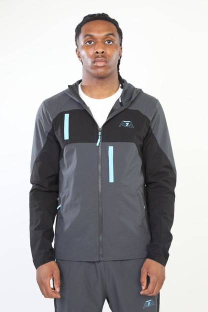 Ridge Jacket - Shadow Grey/Phantom Black/Electric Blue