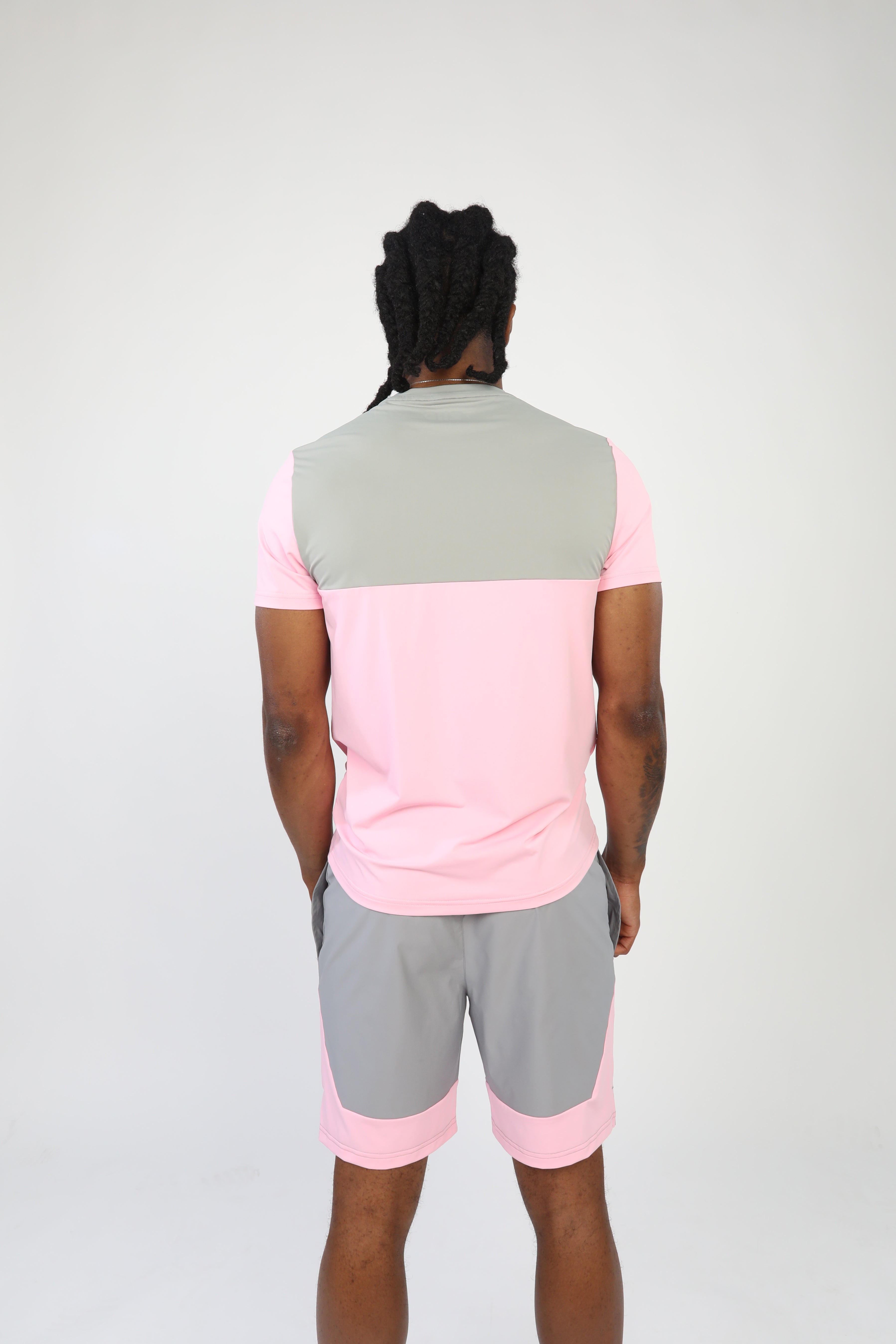 GRIID Pulse Tee - Monument/Pink Foam