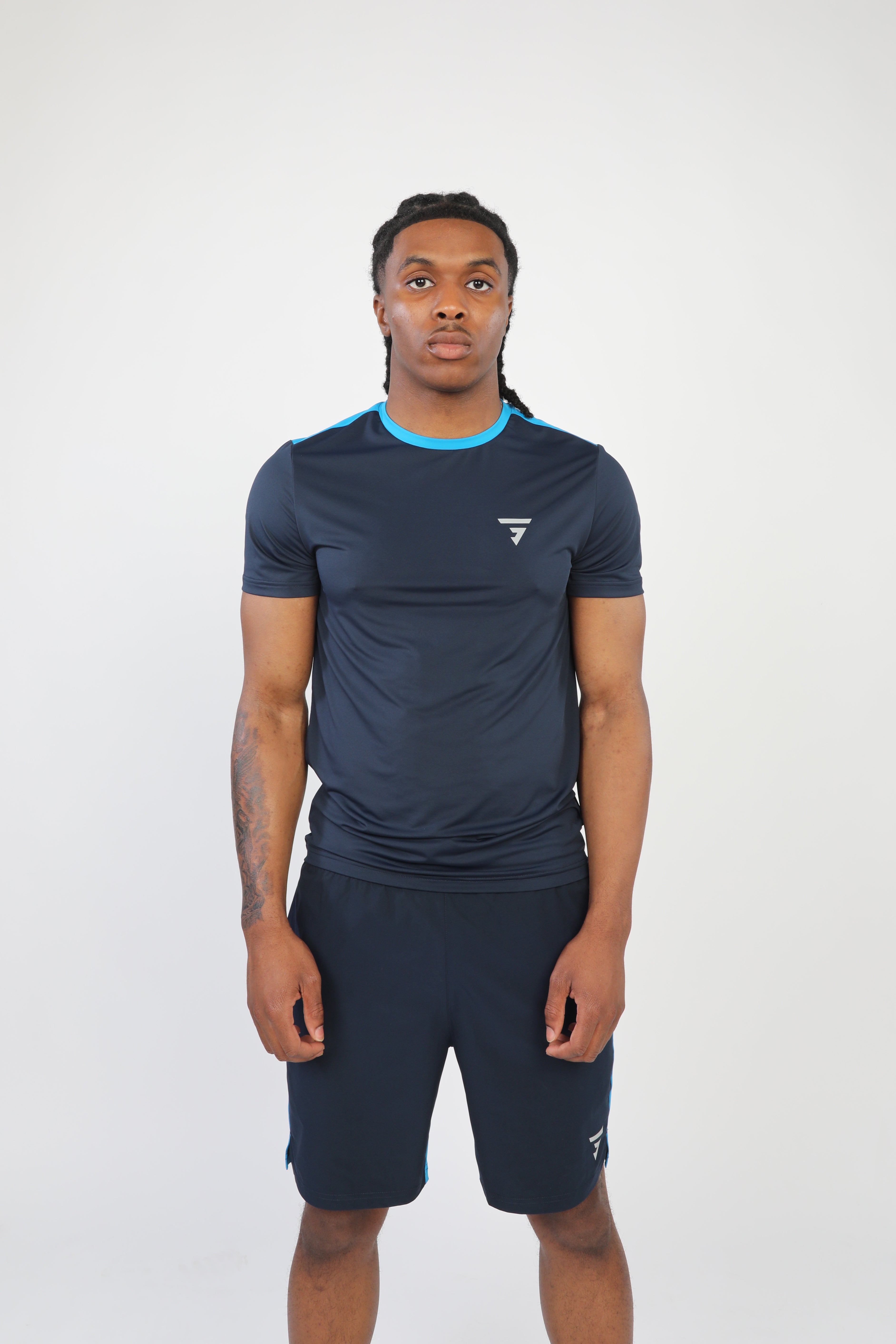 GRIID Pulse Tee - Navy/Tide