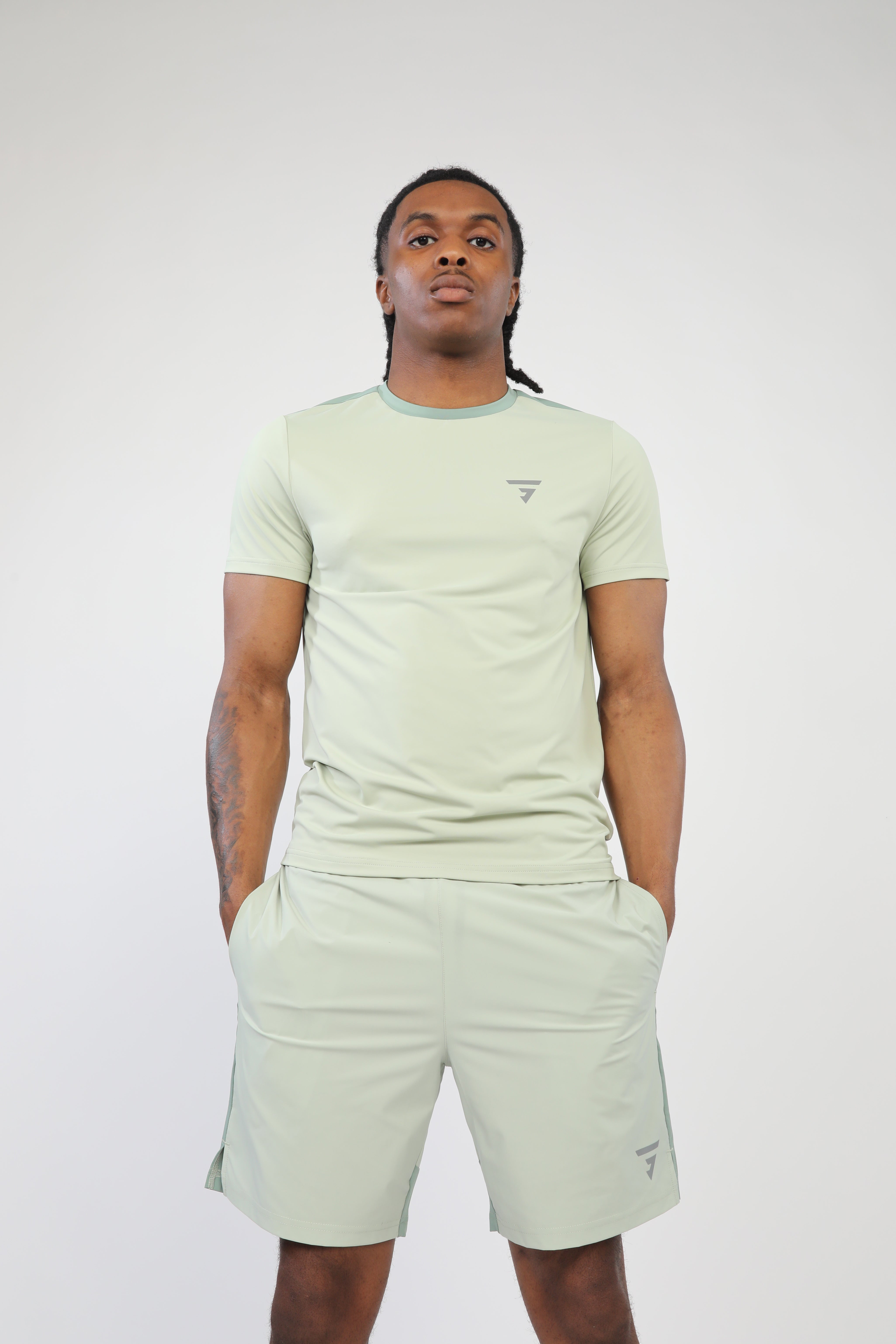 GRIID Pulse Tee - Olive/Sage