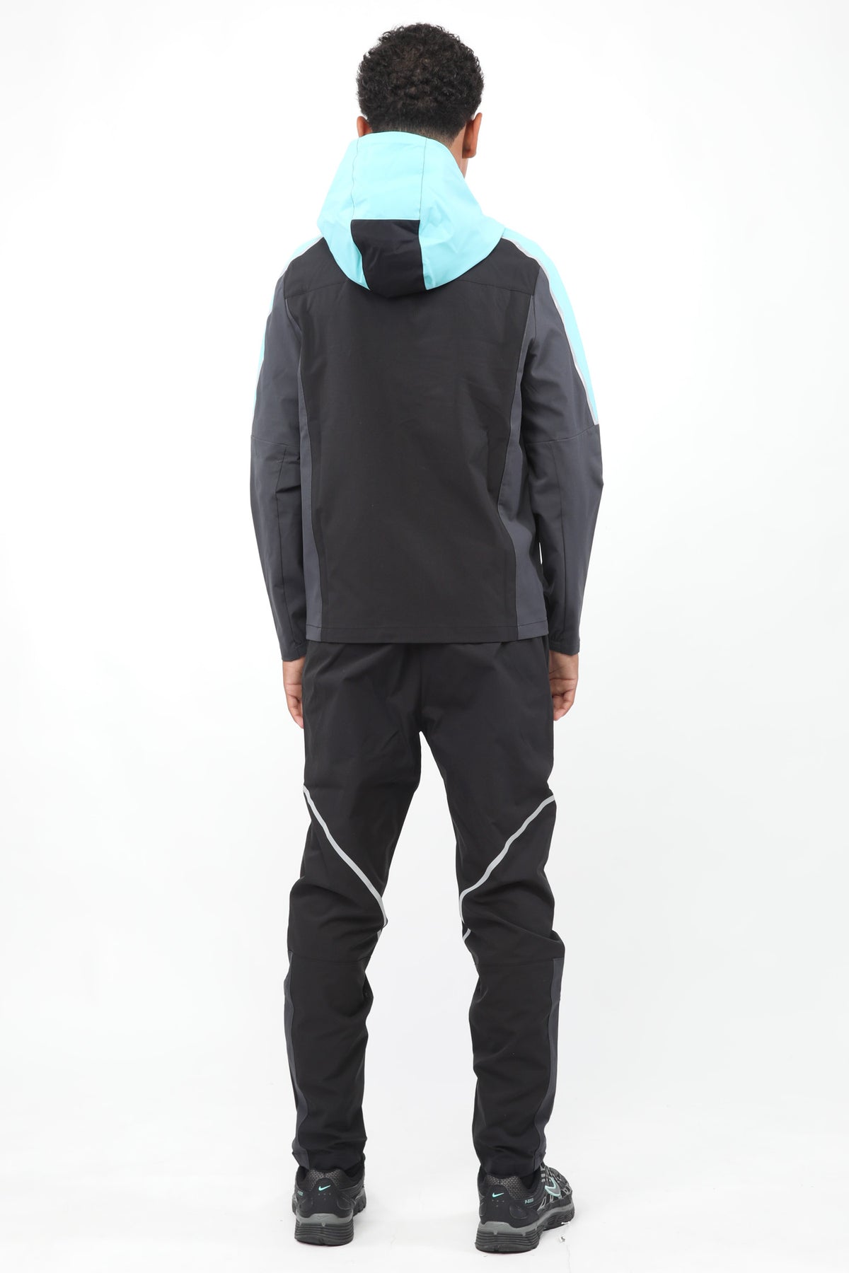 Junior Reflect Pant - Black/Slate Grey/Aqua