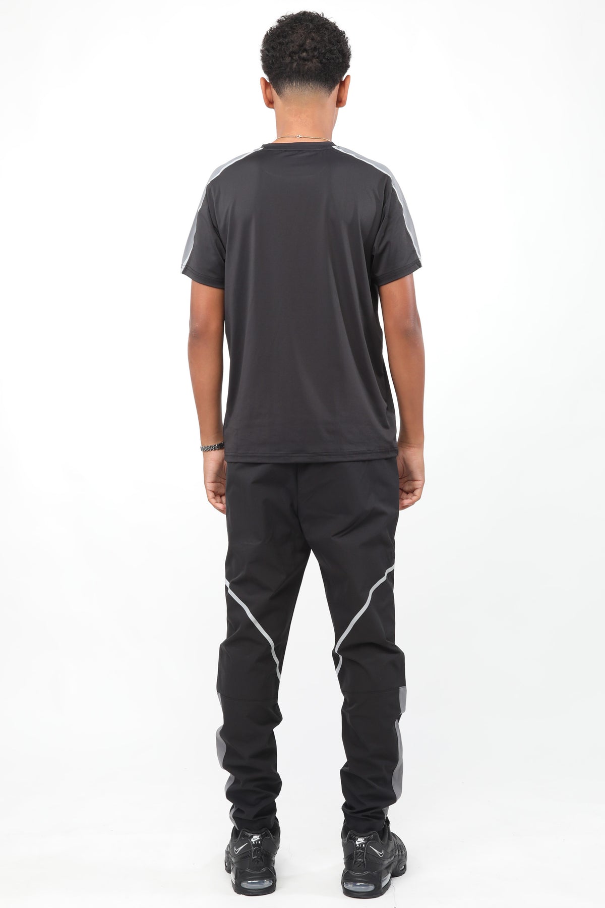 Junior Reflect Tee - Black Carbon