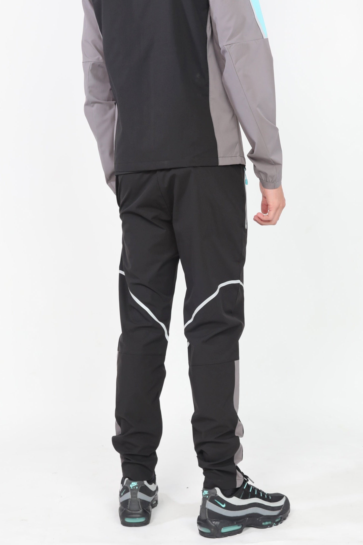 GRIID Reflect Pant - Black/Slate Grey/Aqua