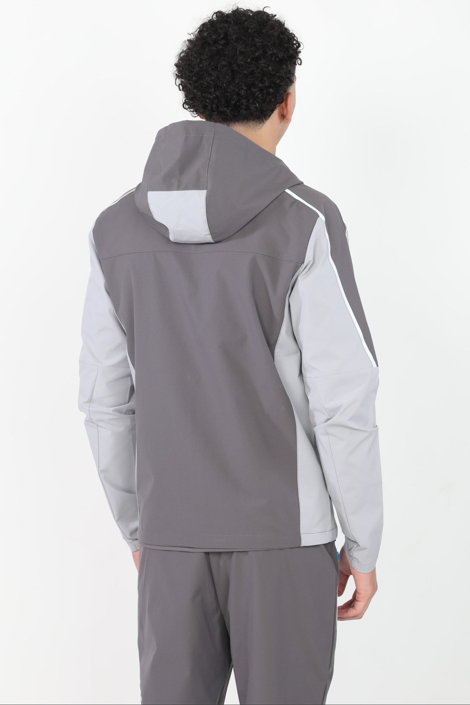GRIID Reflect Jacket - Dark Grey/Light Grey/Blue