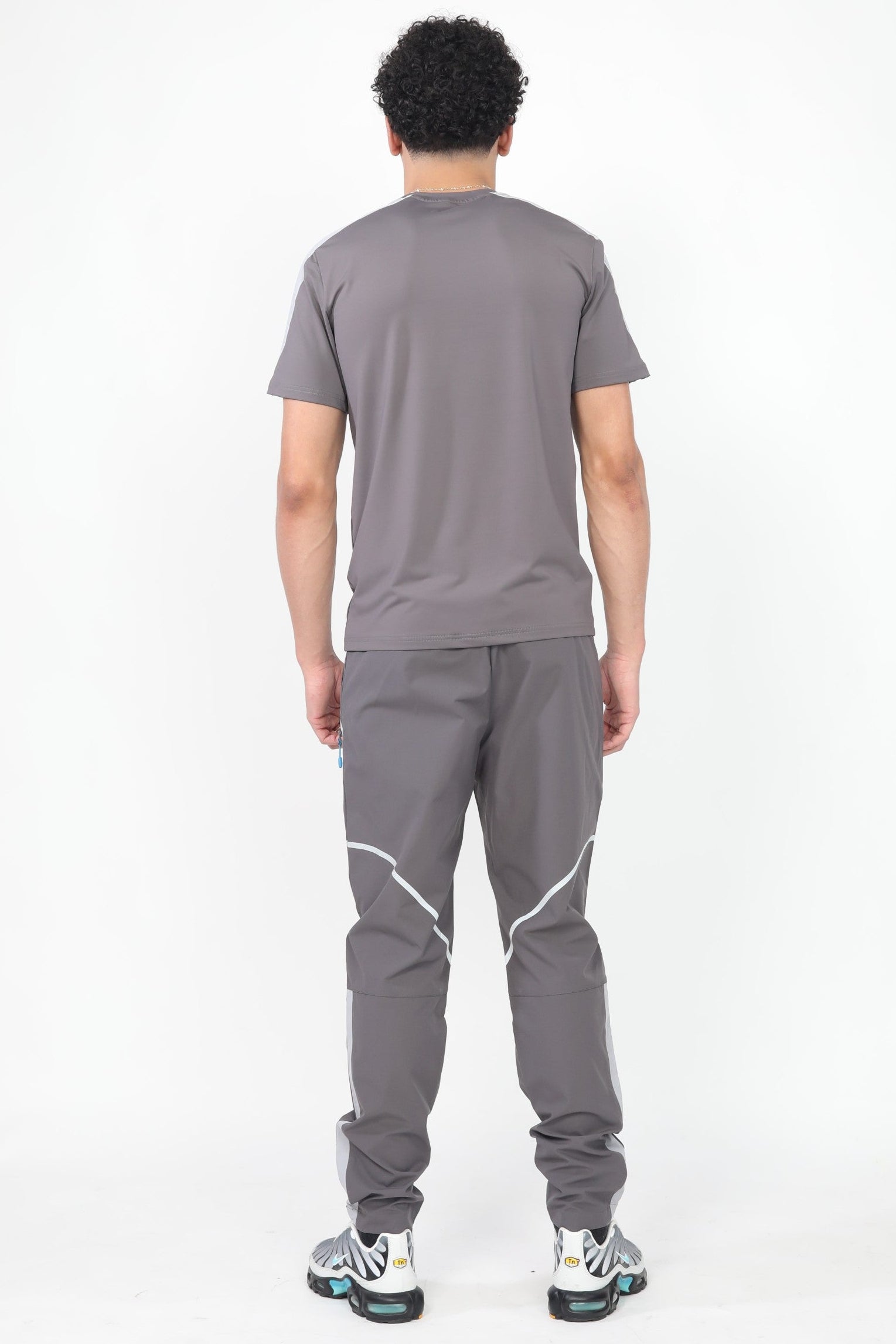 Reflect Tee - Dark Grey/Light Grey/Blue