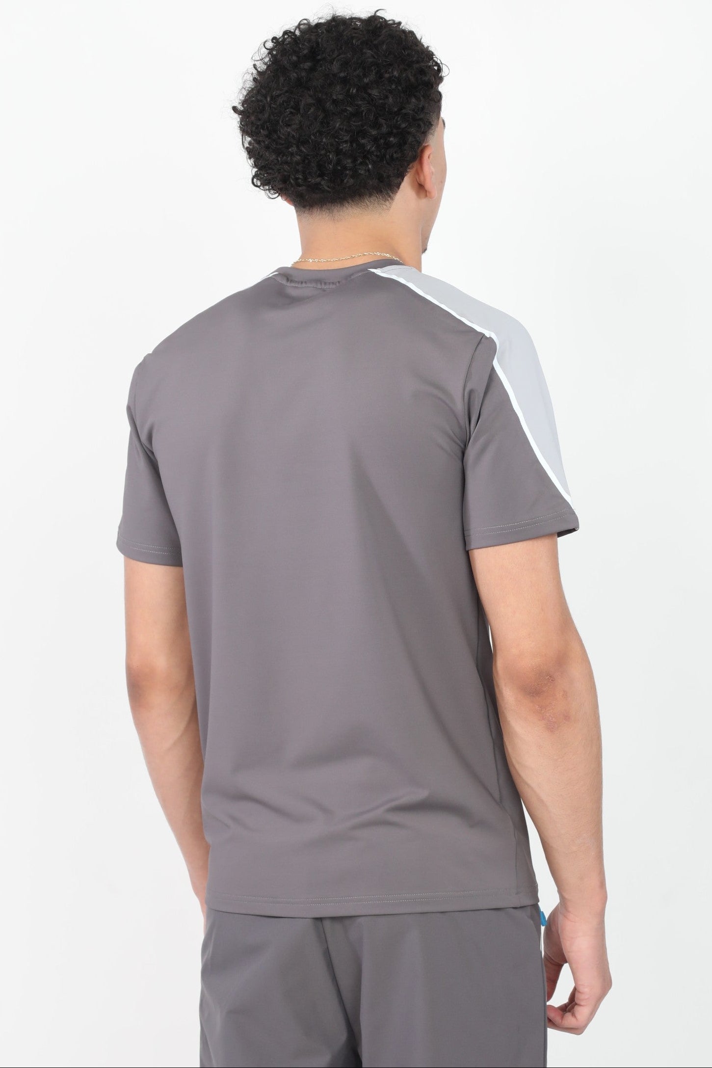 Reflect Tee - Dark Grey/Light Grey/Blue