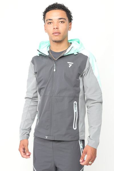 Reflect Jacket - Wolf Grey / Hyper Mint