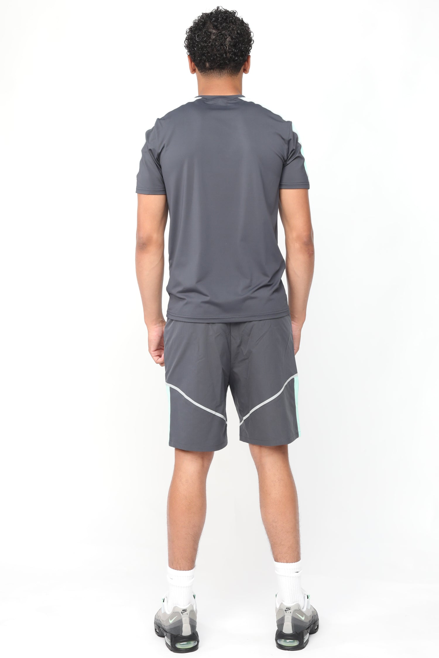 Reflect Tee - Wolf Grey / Hyper Mint