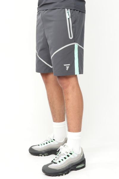 Reflect Shorts - Wolf Grey / Hyper Mint