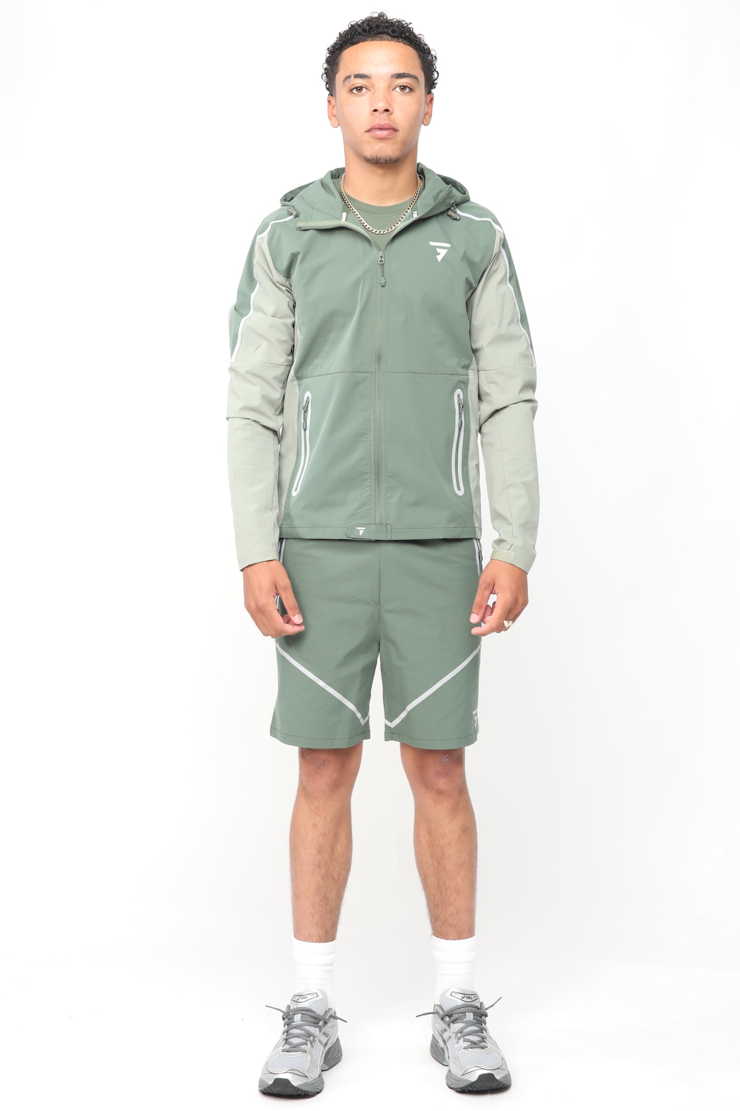 Reflect Jacket - Khaki/Forest Green