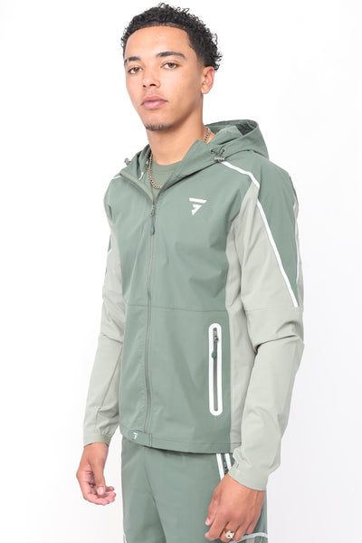 Reflect Jacket - Khaki/Forest Green
