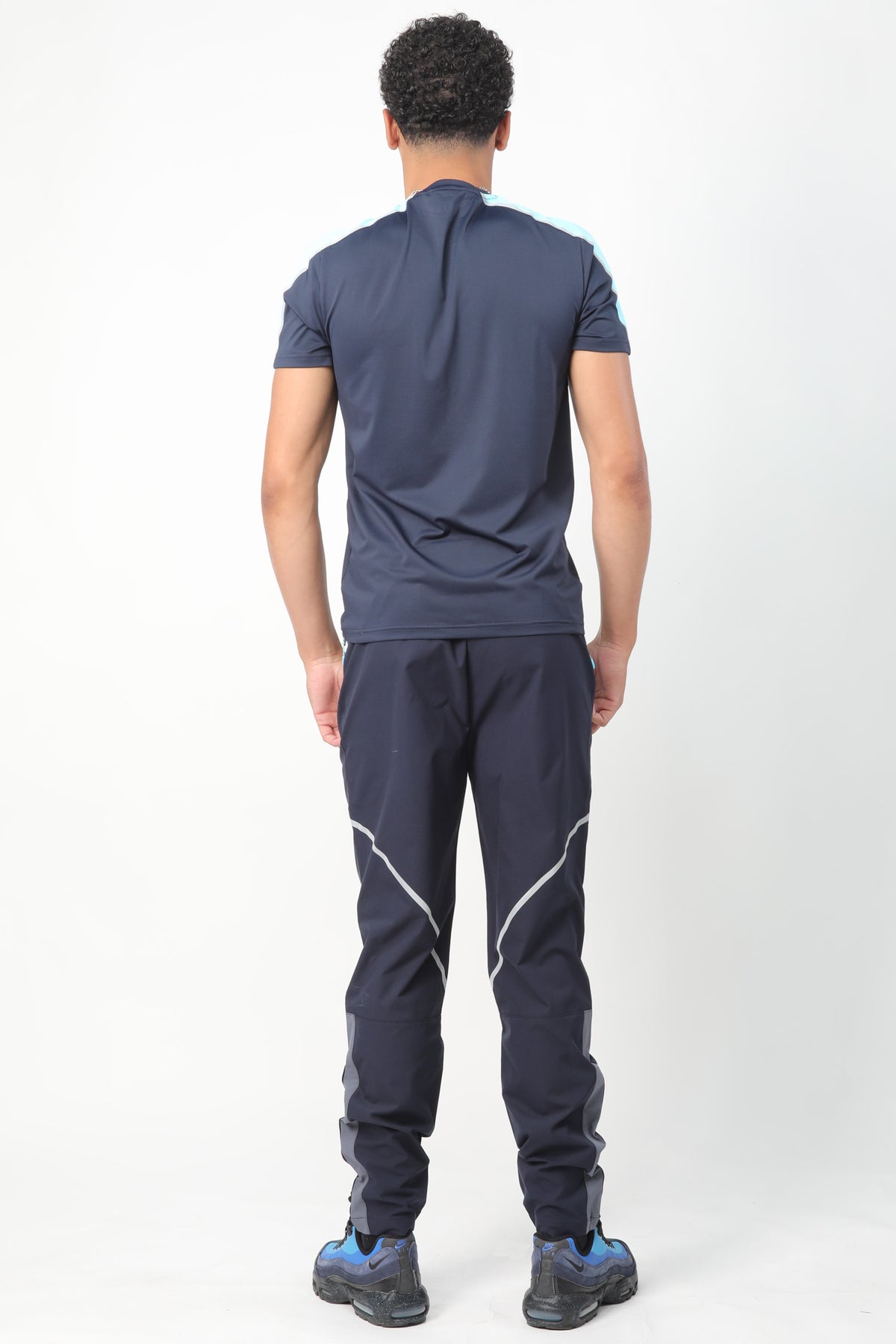 Reflect Tee - Navy/Grey/Blue