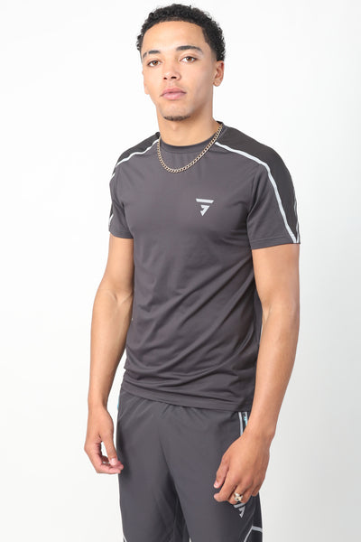 Reflect Tee - Obsidian/Black/Blue