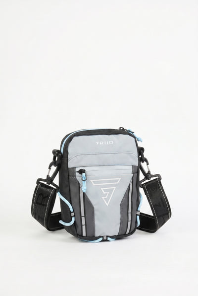 G Logo Sidebag - Grey/Blue