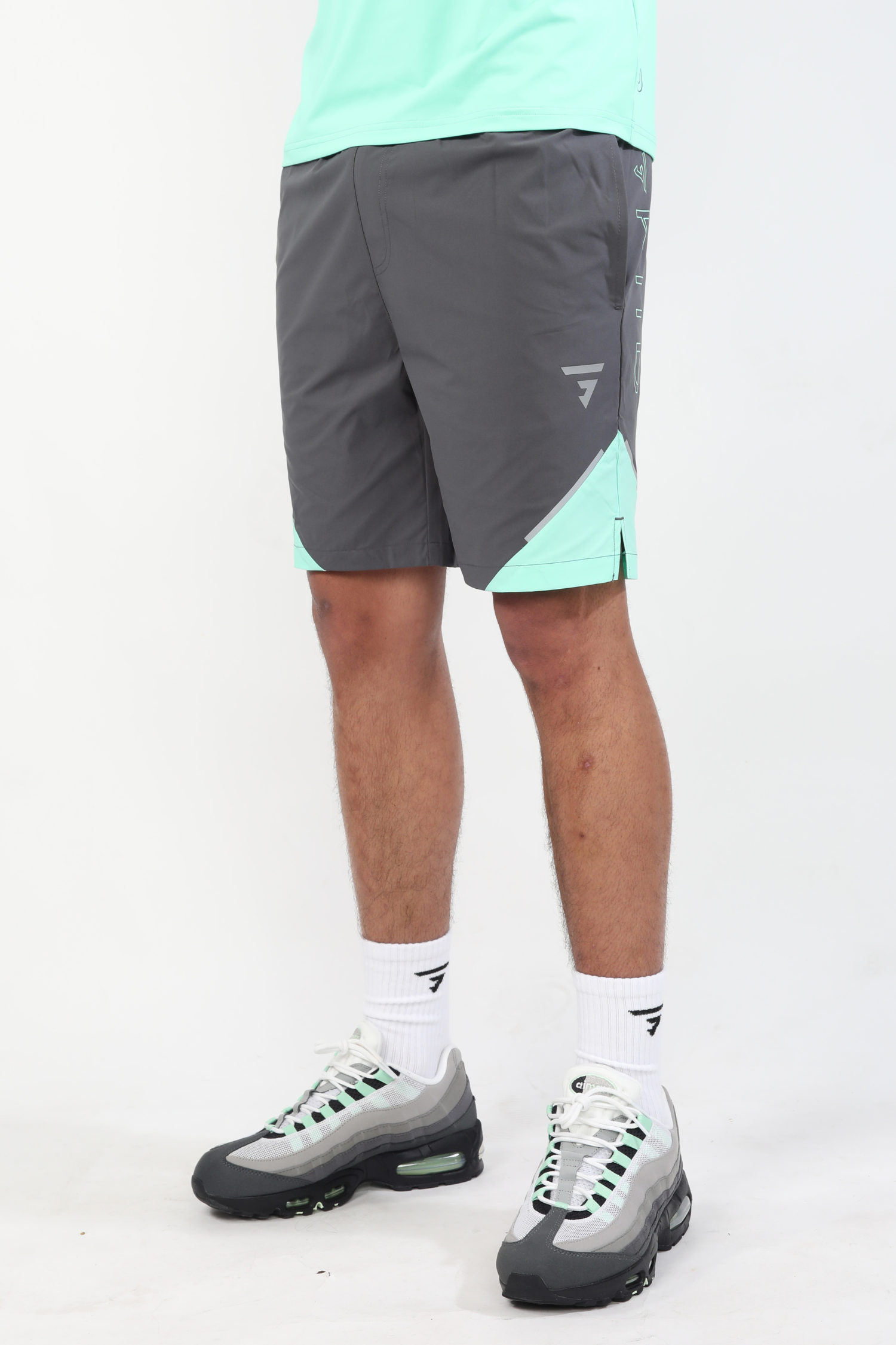 Fusion Shorts - Mint/Grey