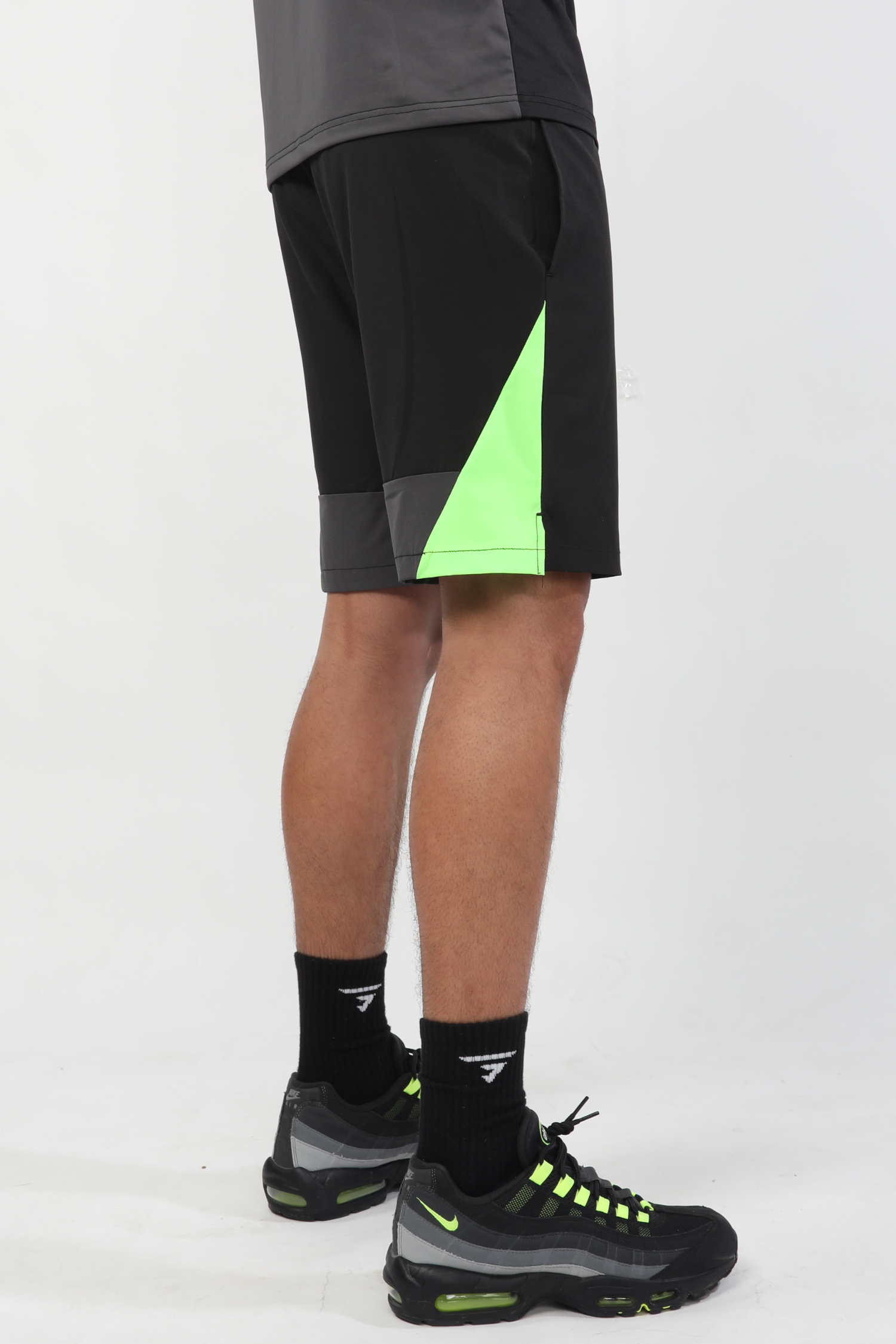 Evo Shorts - Black/Neon