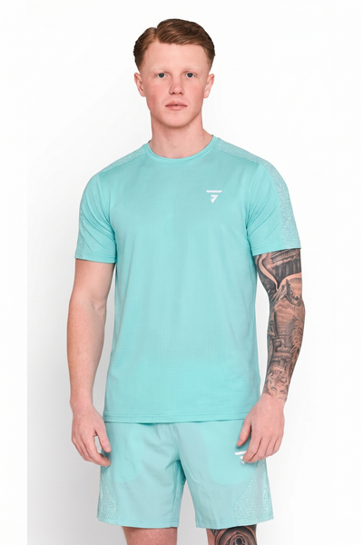 Motion Tee - Polar Aqua