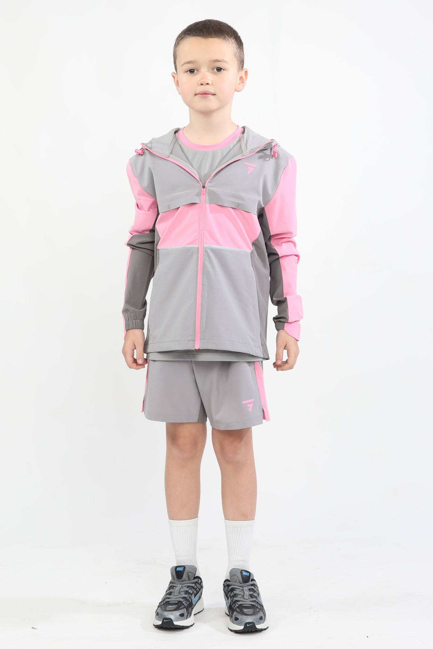Junior Evo Shorts - Pink Foam