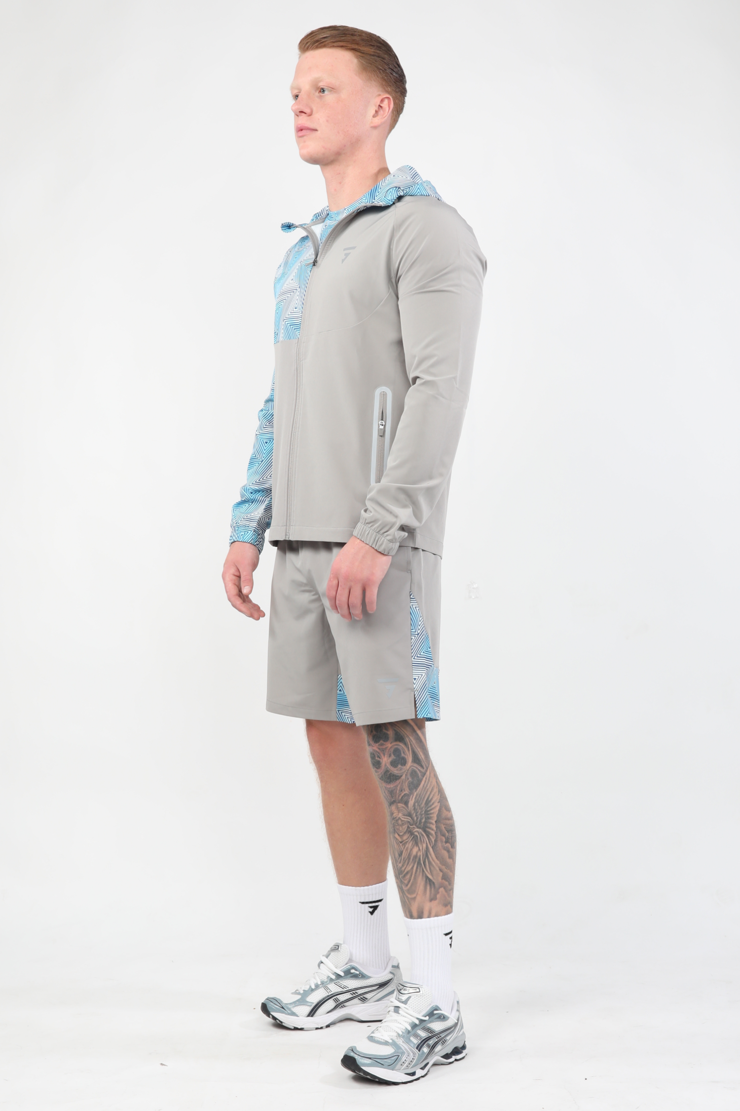 Prism Jacket - Platinum Grey/Blue