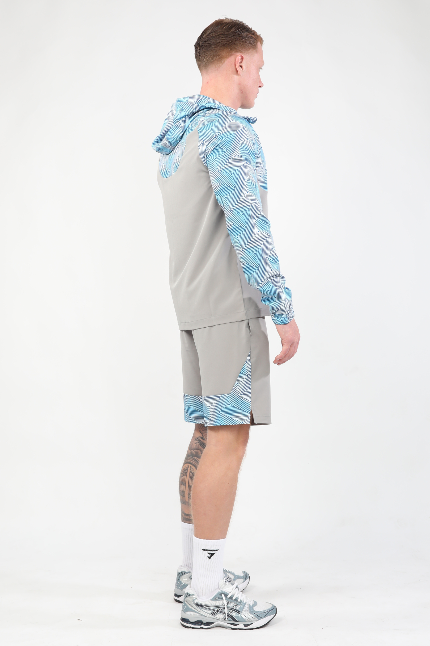 Prism Jacket - Platinum Grey/Blue