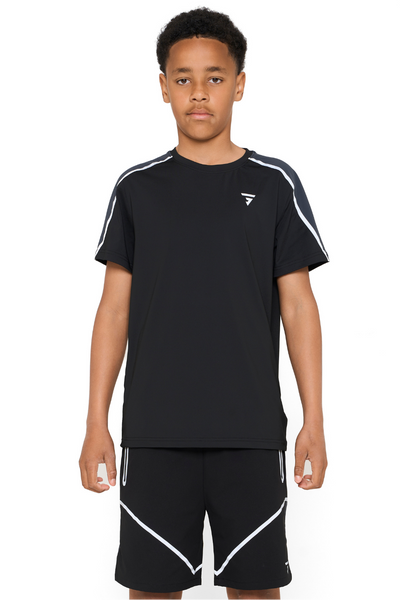 Junior Reflect Tee - Black/Asphalt