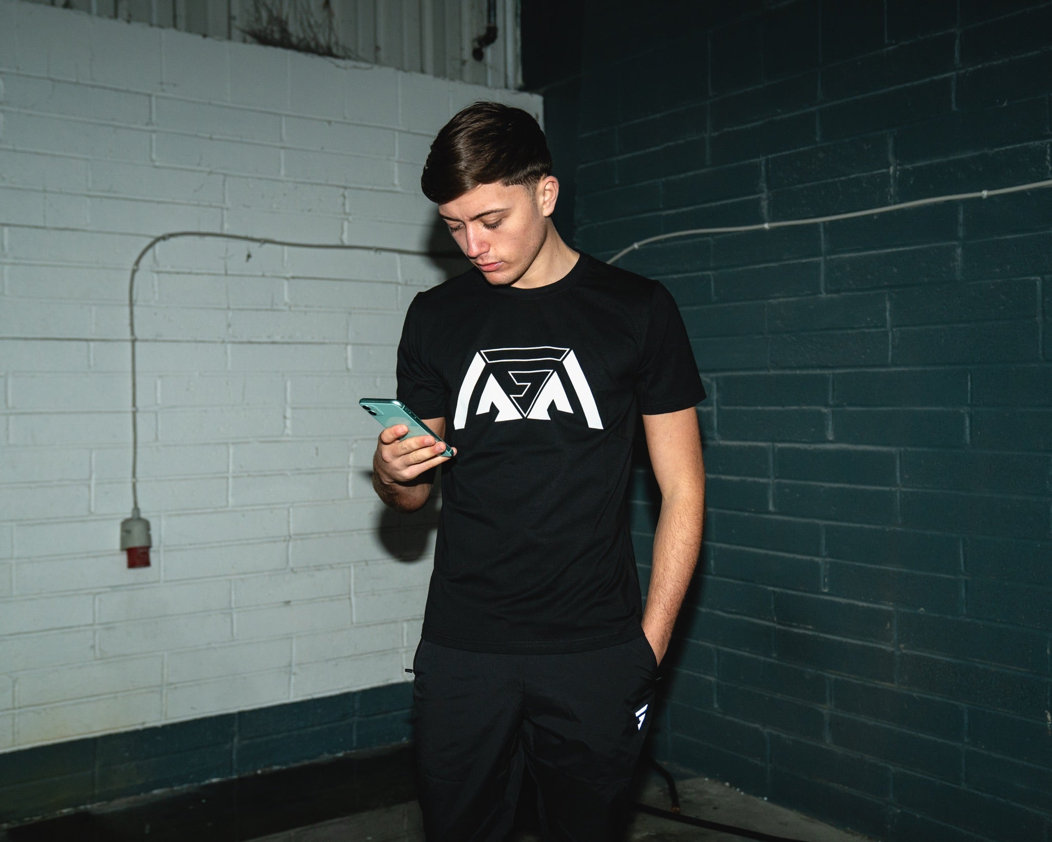 Triple G Logo Tee - Black