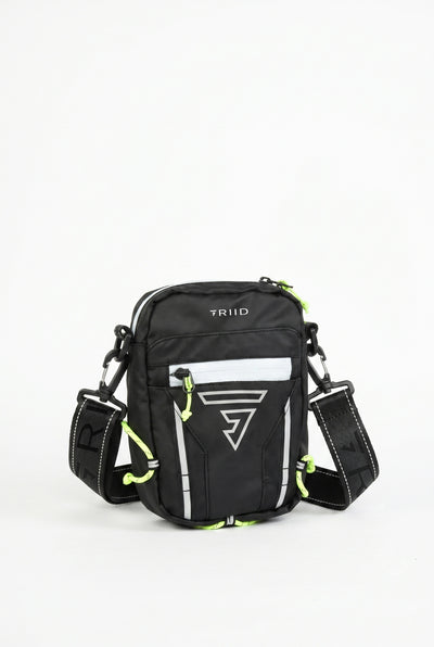G Logo Sidebag - Black/Neon