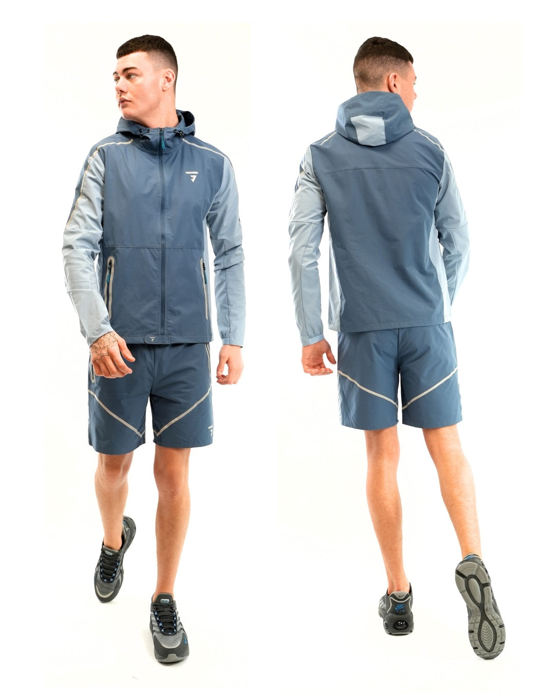 Reflect Shorts - Steel Blue/Powder Blue