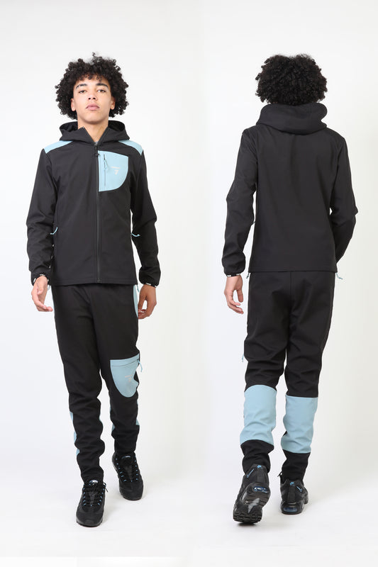 Aero Jacket - Black/Blue