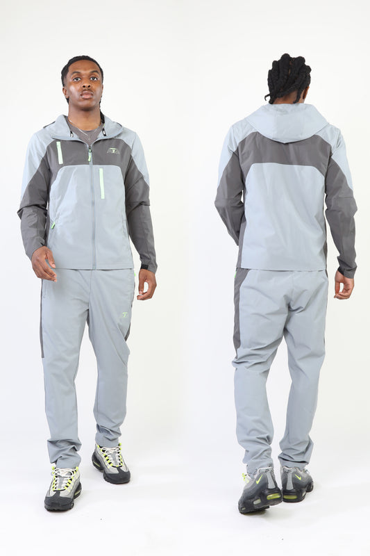 Ridge Jacket - Storm Grey/Charcoal/Surge Green