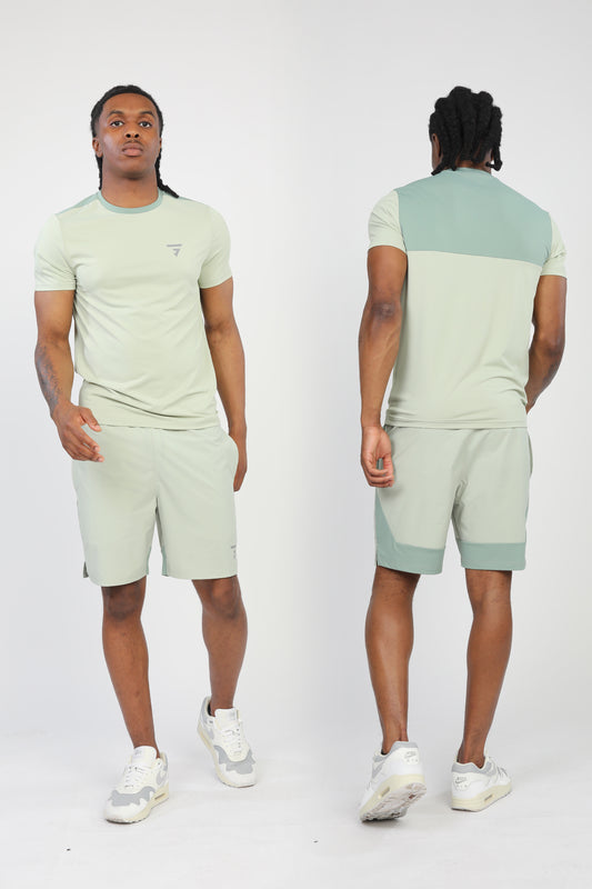 Pulse Tee - Olive/Sage