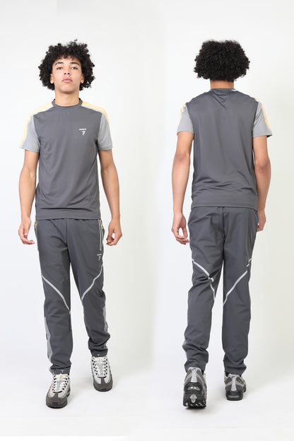 Reflect Tee - Dark Grey/Light Grey/Orange