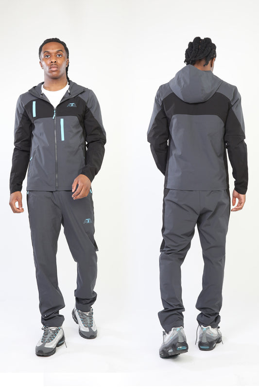 Ridge Jacket - Shadow Grey/Phantom Black/Electric Blue