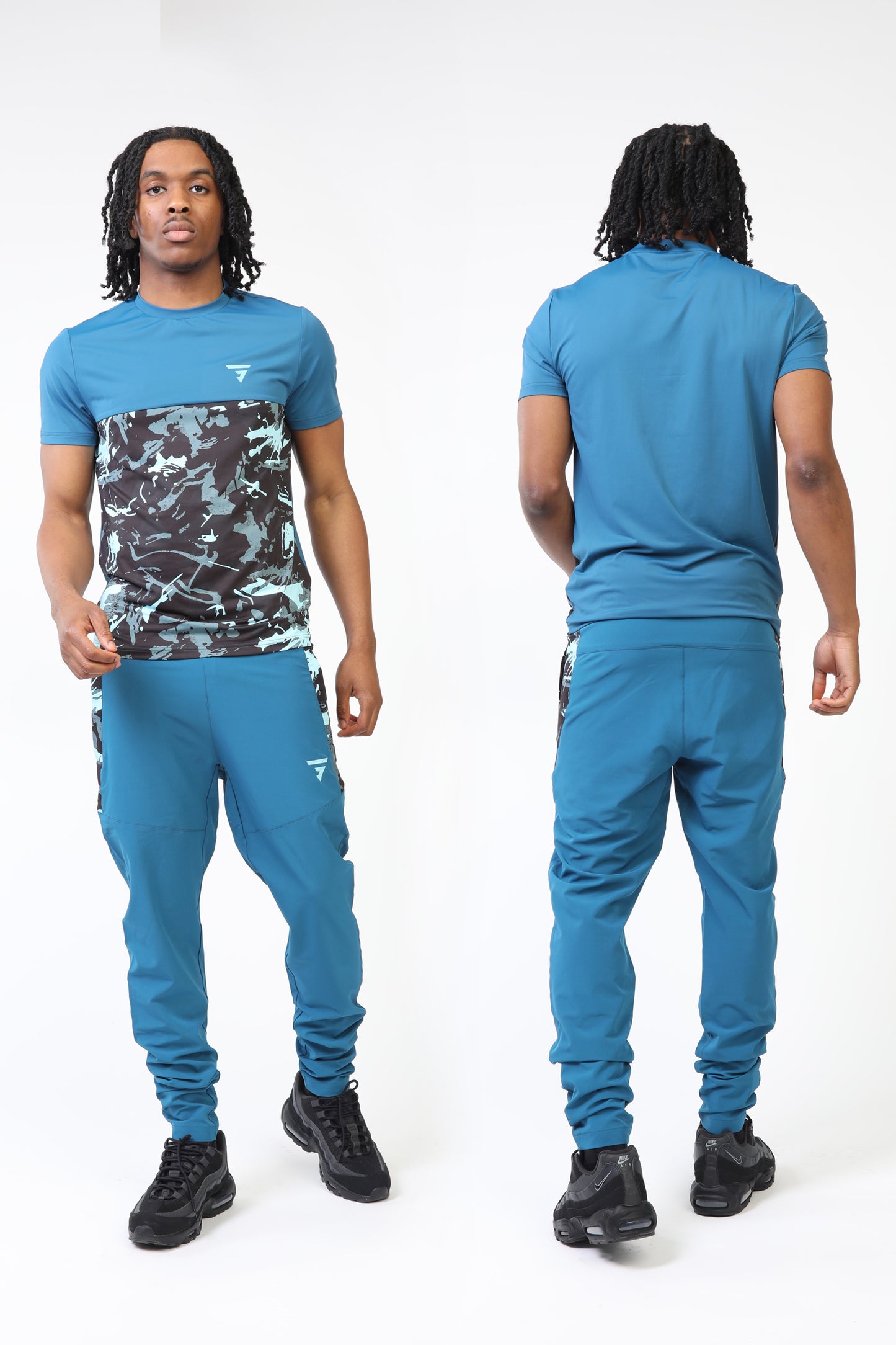 Camo Tee - Teal