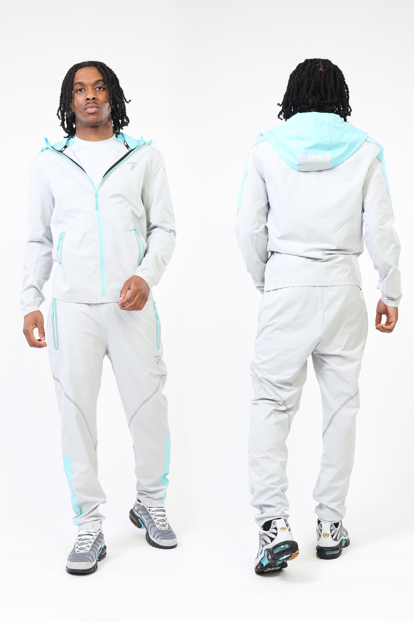 Reflect Jacket - Grey Dawn/Turquoise