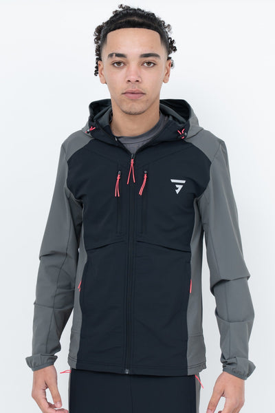 Edge Jacket - Phantom/Pink