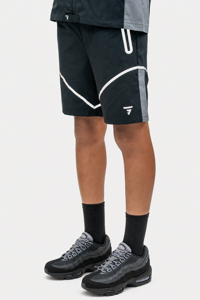Junior Reflect Shorts - Black / Fresh Mint