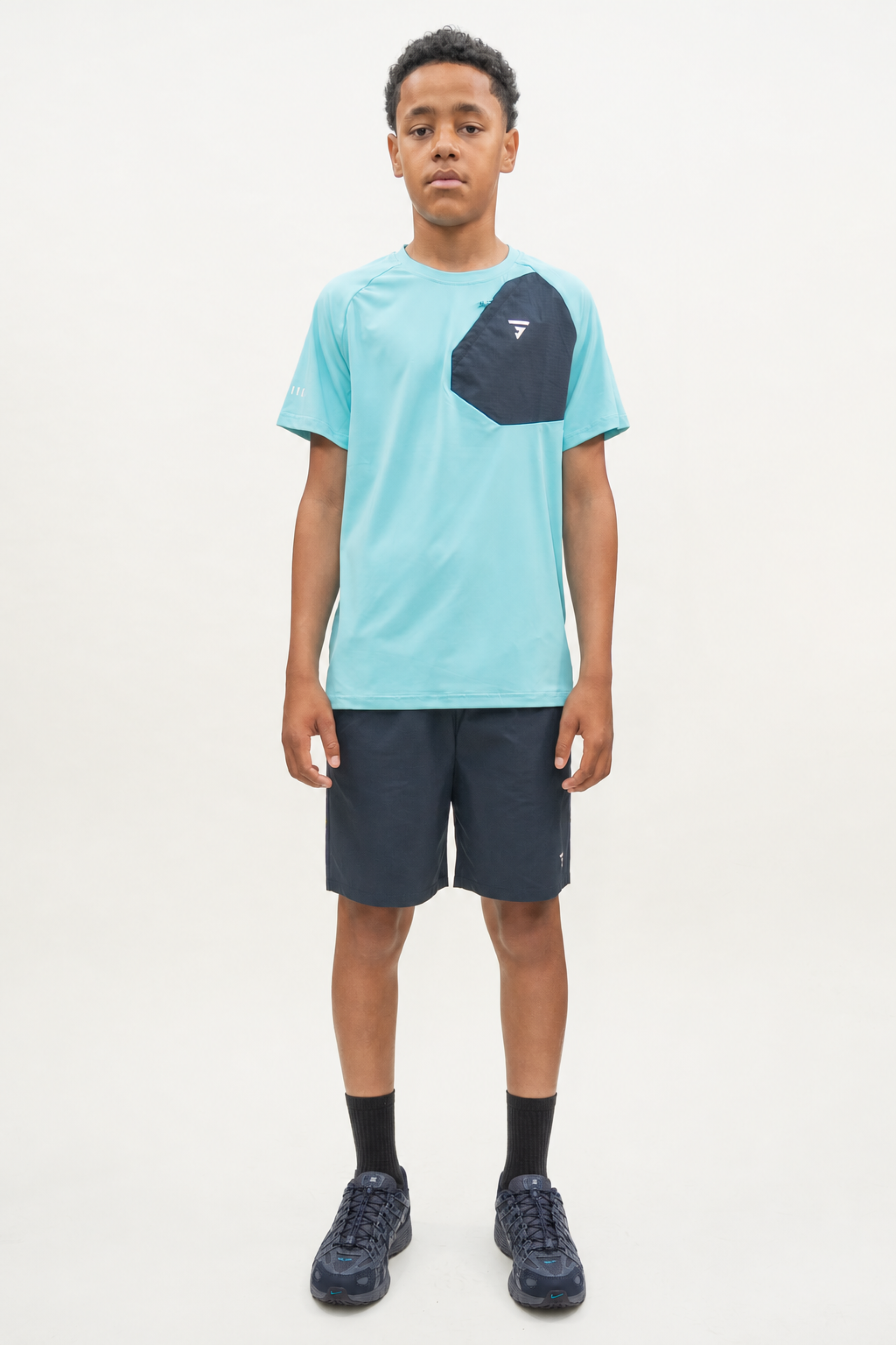 Junior Velo Tee - Navy Tide