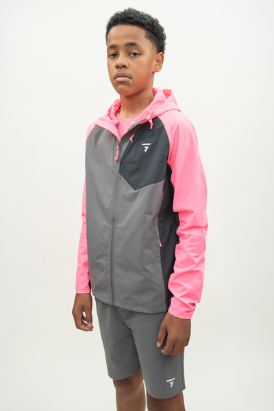 Junior Velo Jacket - Pink Slate