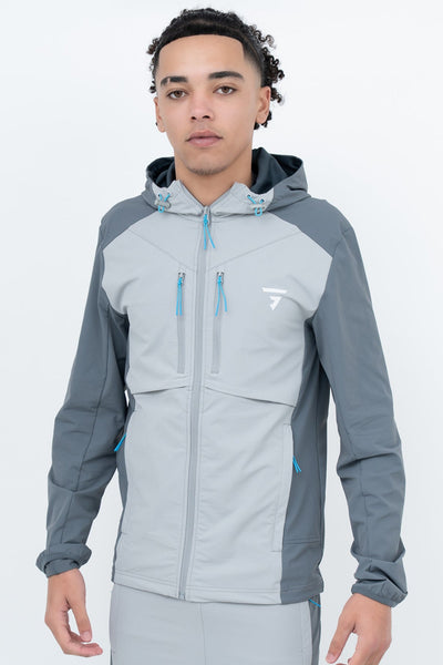 Edge Jacket - Stone/Blue