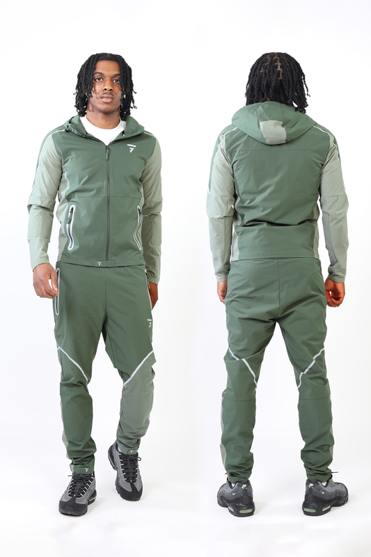 Reflect Jacket - Khaki/Forest Green