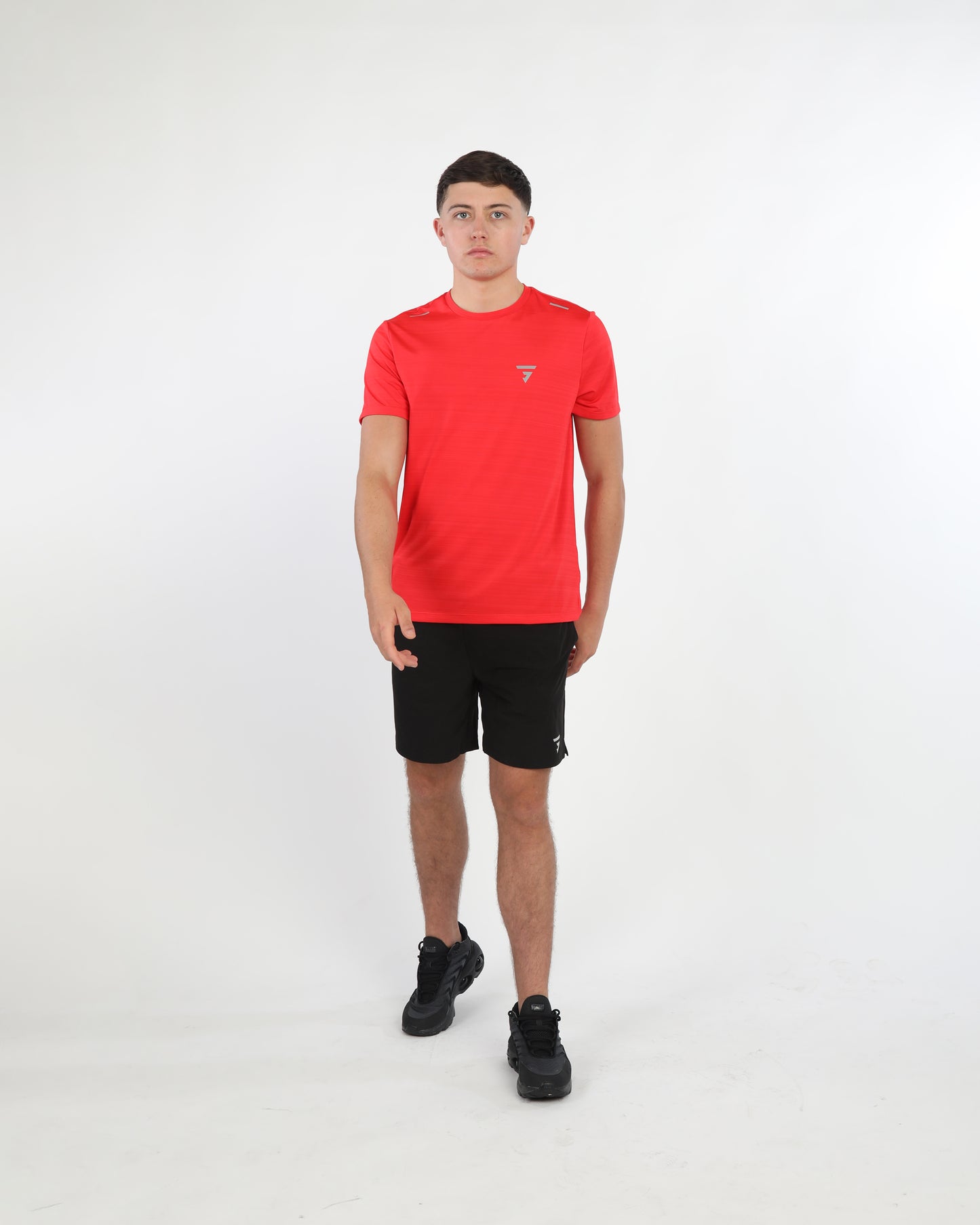 Flow Tee - Dark Red