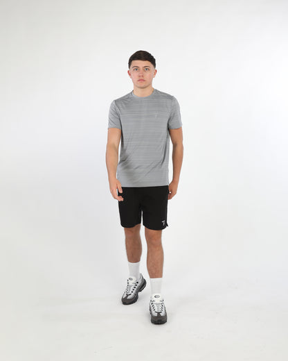 Flow Tee - Stone Grey