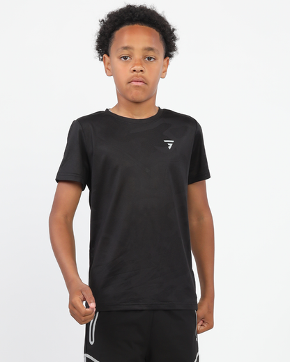 Junior Camo Tee - Black