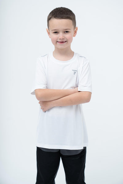 Junior Flow Tee - White