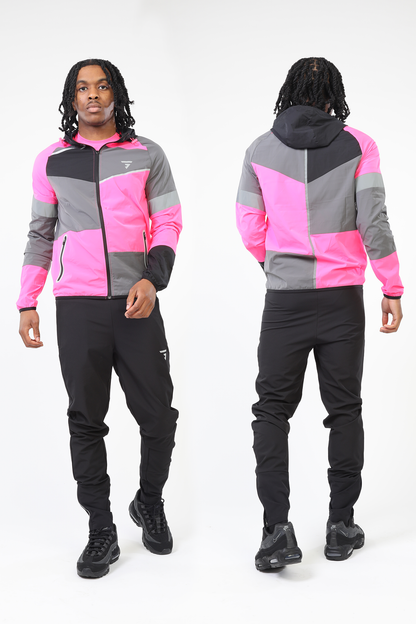 Panel Jacket - Black/Onyx/Hyper Pink