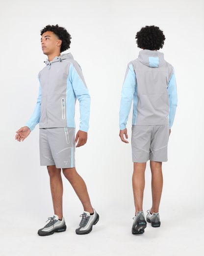 Reflect Shorts - Light Grey/Blue